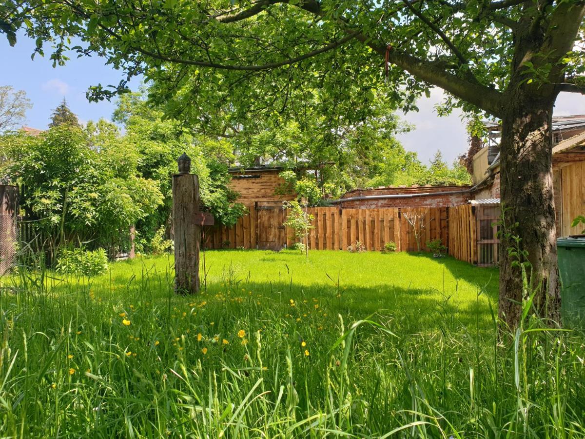 Ferienwohnung Erlebnishof GRÜNE KUH Elsteraue Exterior foto