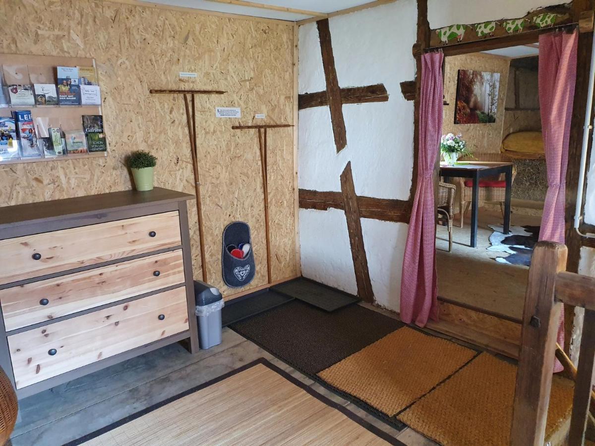 Ferienwohnung Erlebnishof GRÜNE KUH Elsteraue Exterior foto