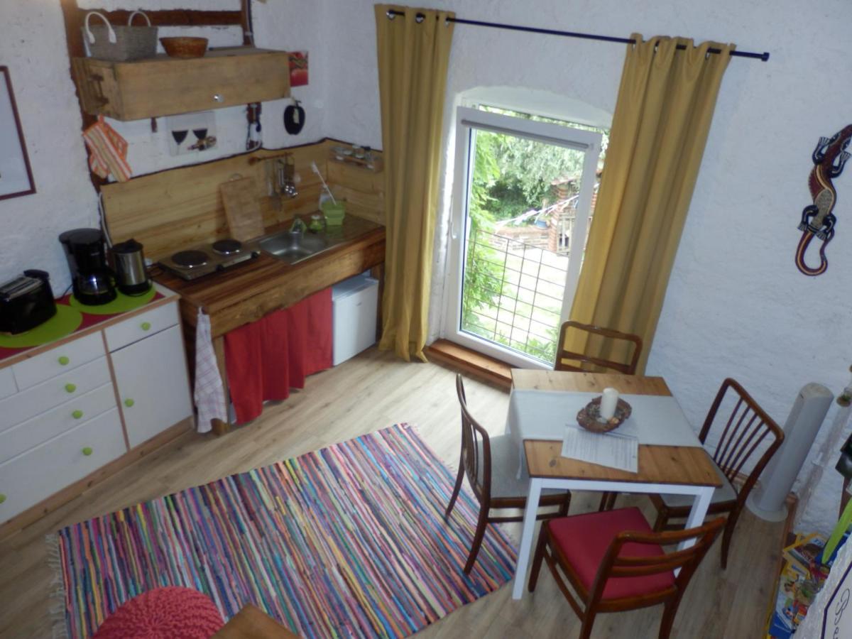 Ferienwohnung Erlebnishof GRÜNE KUH Elsteraue Exterior foto